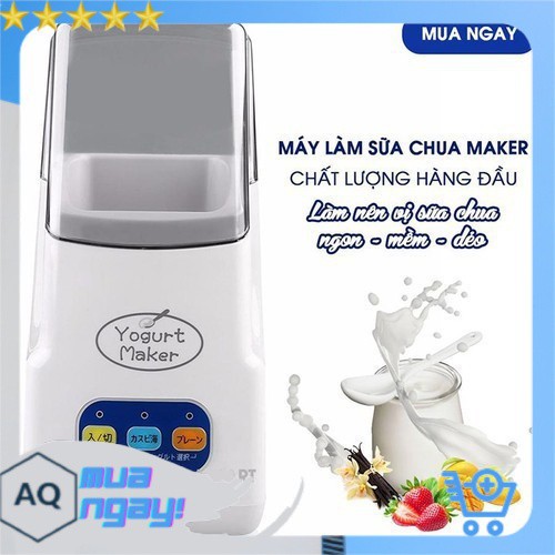 Máy Làm Sữa Chua Nhật Bản Tại Nhà Yogurt Maker - Làm Sữa Chua 3 Nút Tự Động Công Nghệ Mới