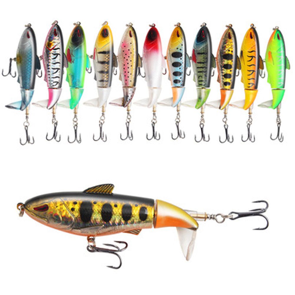 Mồi Câu Cá Nhân Tạo 2 Khớp Xoay 95mm/17.5g