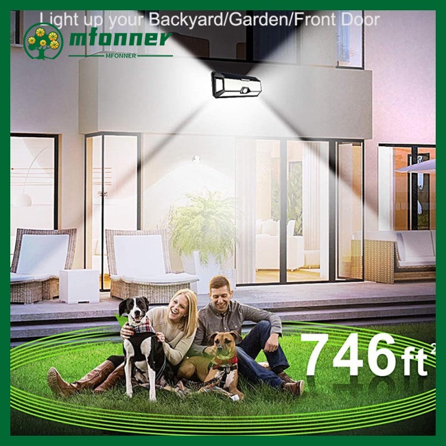 Đèn Led Chiếu Sáng Ngoài Trời Sử Dụng Năng Lượng Mặt Trời Chống Thấm Nước