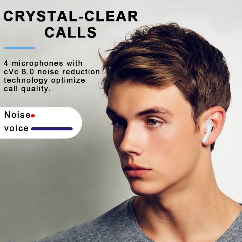 Tai nghe nhét tai không dây TZUZL N28 bluetooth 5.2 mini chống thấm nước