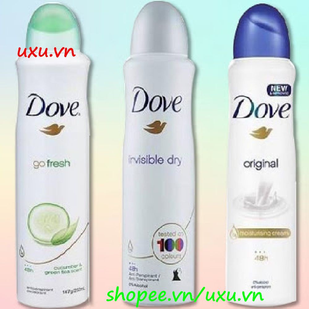 Xịt Khử Mùi Nữ 150Ml Dove Original, Với uxu.Vn Tất Cả Là Chính Hãng. | BigBuy360 - bigbuy360.vn