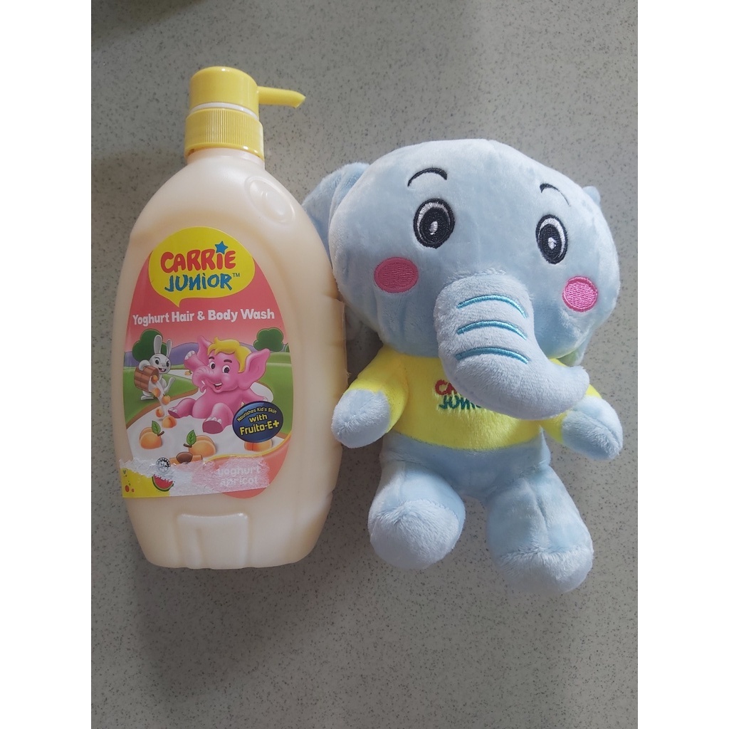 Sữa Tắm Gội cho bé Carrie Junior Yoghurt hương Dưa Lưới và hương Mơ Tây