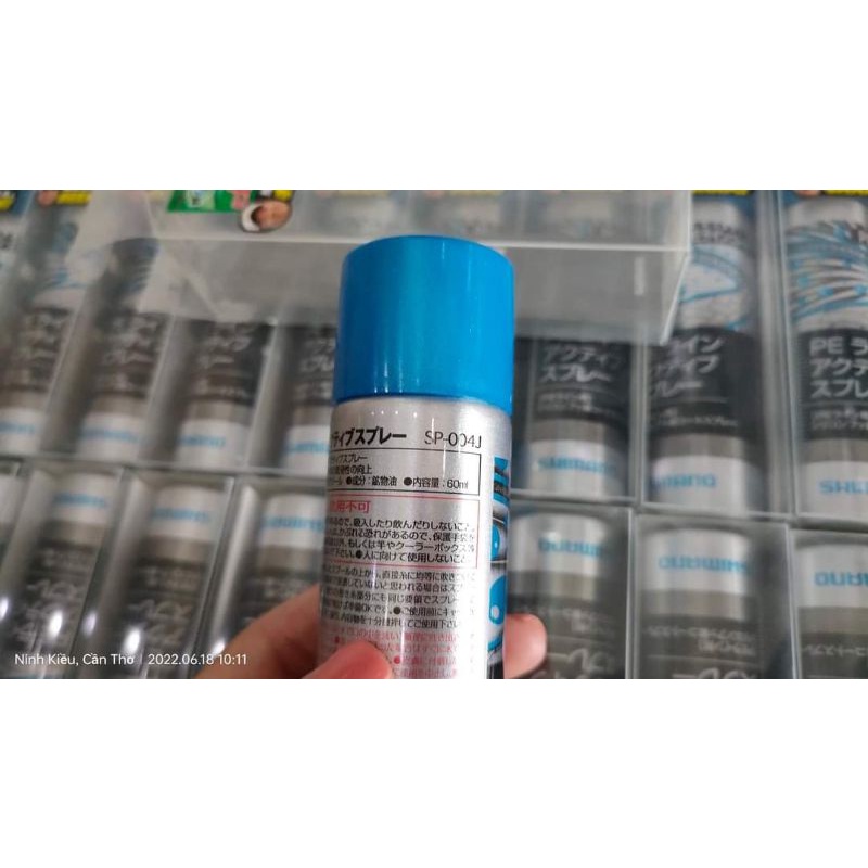 Chai Xịt Dưỡng Dây PE Shimano SP-004J - 60ml
