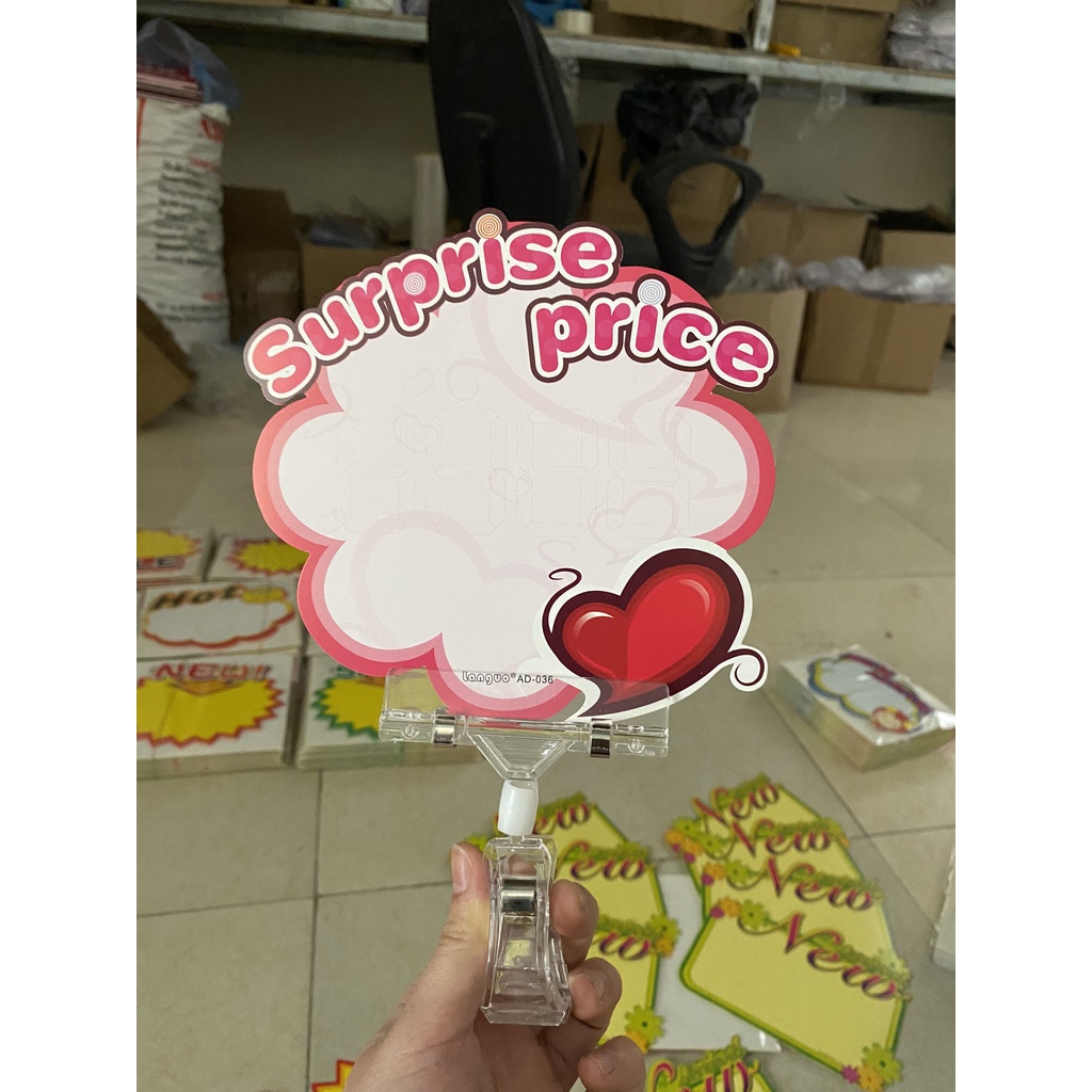 Túi giấy sale 10 tờ, in hoạ tiết bắt mắt, trang trí shop