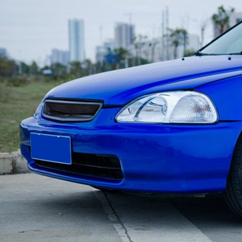 Khung Lưới Tản Nhiệt Phía Trước Bằng Sợi Carbon ABS Cho 96-98 Honda Civic EK JDM Type R