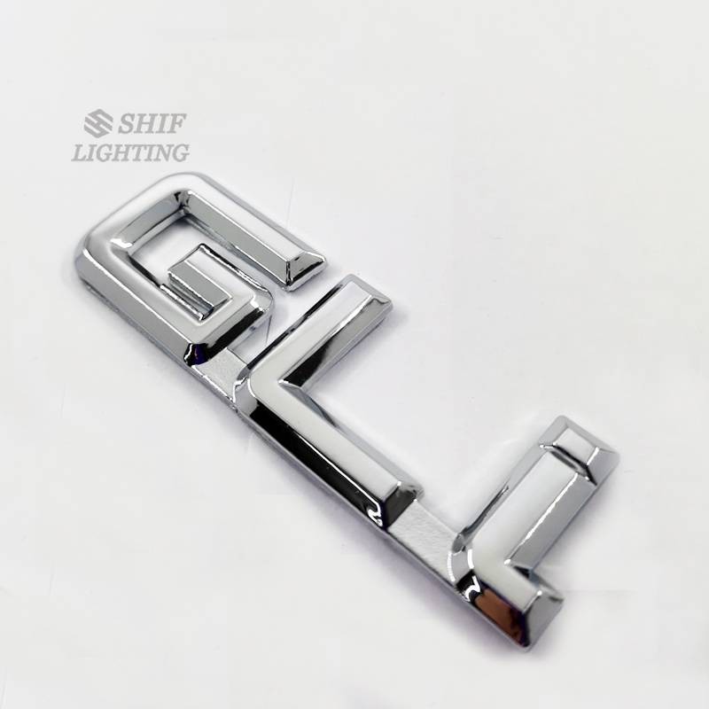 Miếng dán hình logo trang trí xe hơi GLI