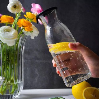 Chai thủy tinh 1L có nắp đậy Vardagen IKEA