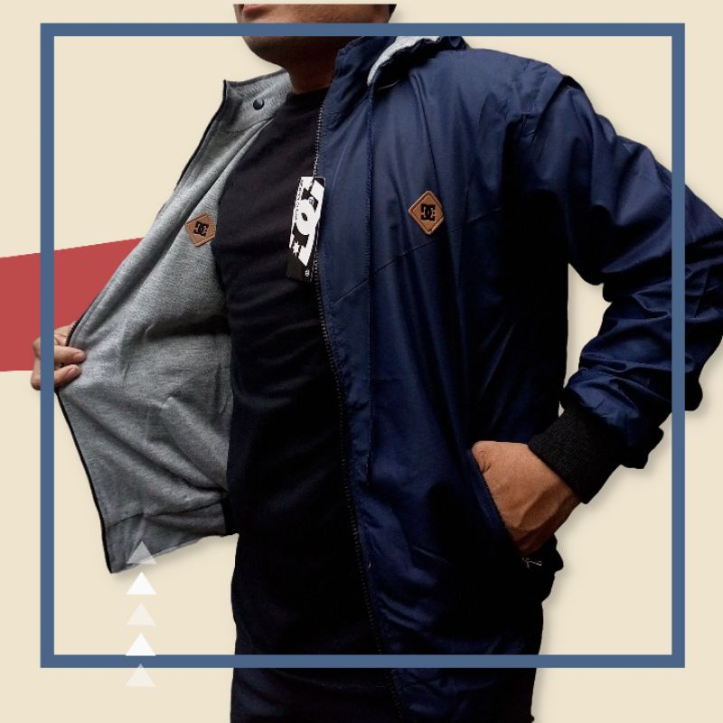 Áo Khoác Parka Hai Mặt Sau Lưng Cho Nam Và Nữ