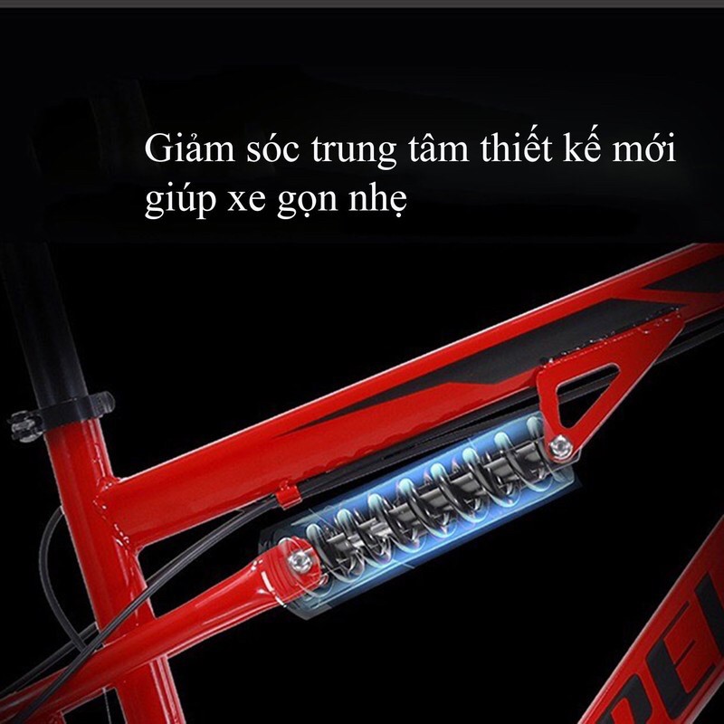 XE ĐẠP FOREKNOW BÁNH BÉO GIẢM XÓC TUYỆT ĐỐI SIÊU ÊM