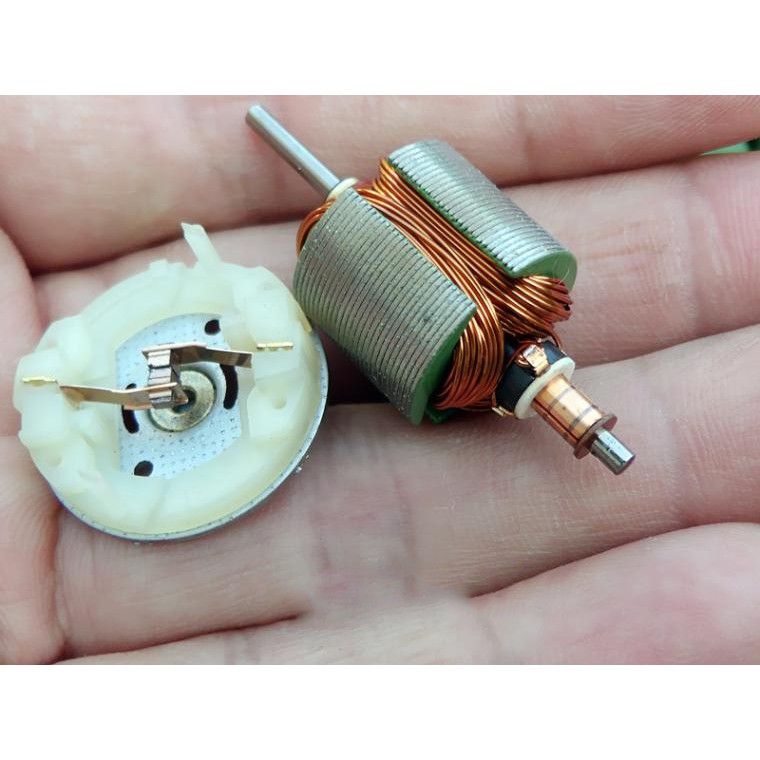 Động cơ motor mini 370 tốc độ cao - 6-12VDC - cực mạnh - 33600rpm - LK0023