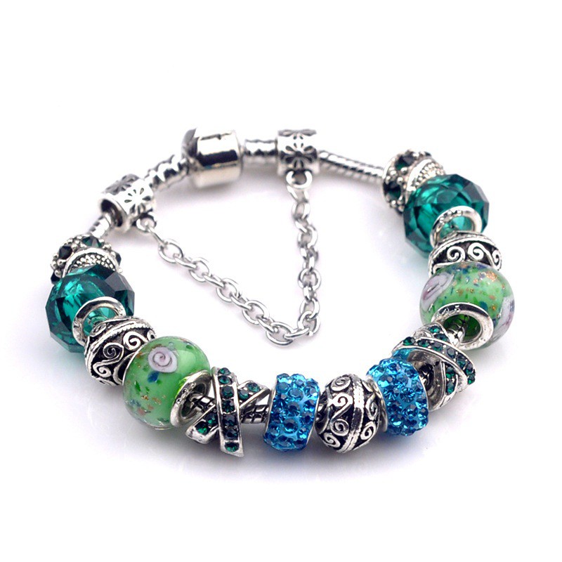 Vòng tay nữ charm hoa