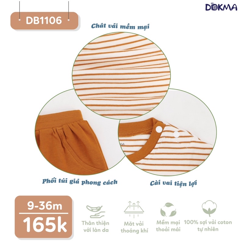 Bộ Cài Vai Dài Tay Dokma