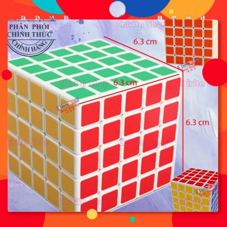 Rubik Magic Cube 5x5 - Rubik Jiehui Toys 5x5x5 Có Viền Trắng Cao cấp