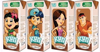 Sữa trái cây Kun 180ml