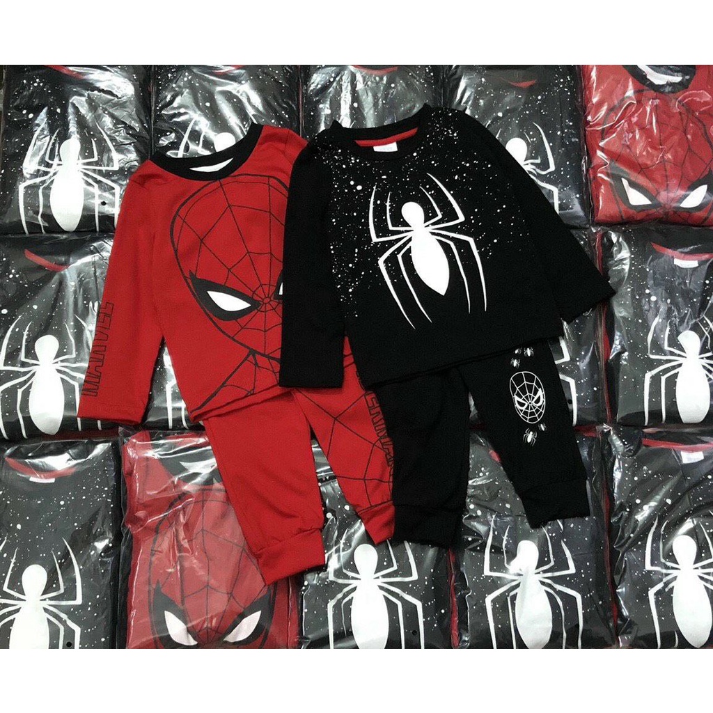 Áo Người Nhện Bipu Cotton Tàu