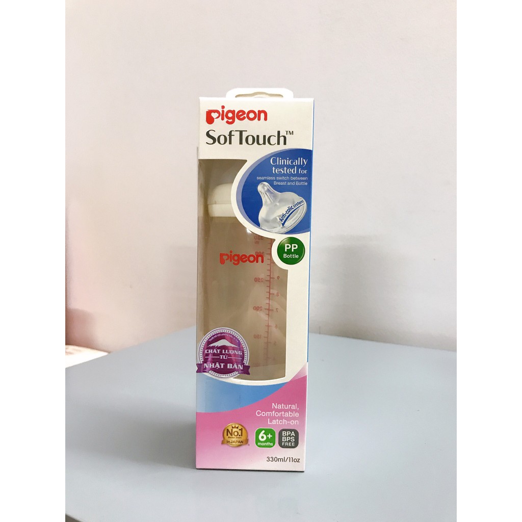 Bình sữa cổ rộng pplus 160ml-240ml-330ml