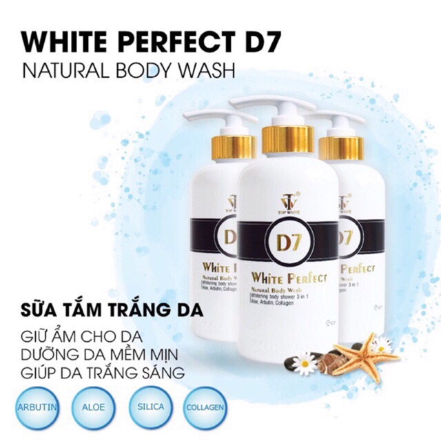 Top White D7 sữa tắm
