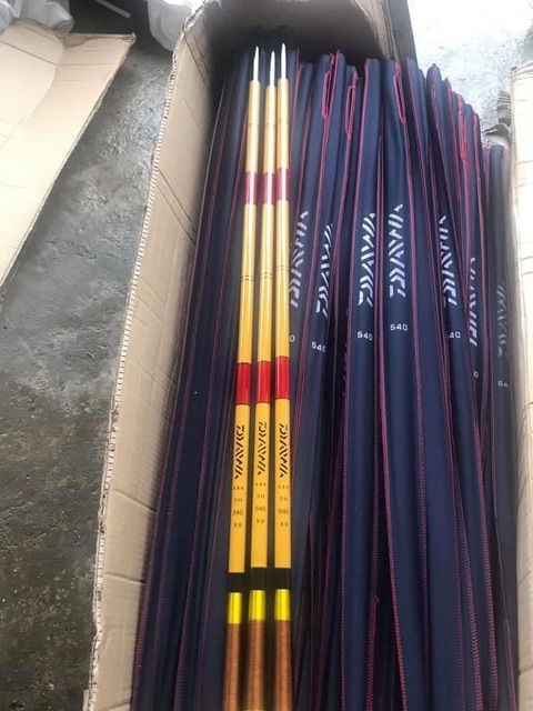 cần câu tay DAIWA 5H dài 6m3 y hình cần rất khoẻ giá rẻ