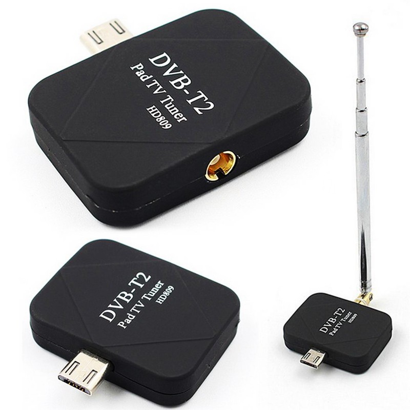 USB DVB-T / T2 TV Tuner Receiver Dongle cho điện thoại Android | WebRaoVat - webraovat.net.vn