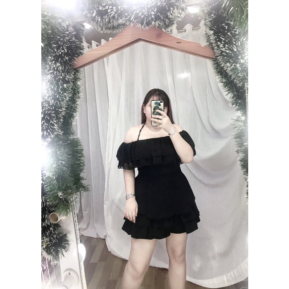 Áo trễ vai 2 bèo