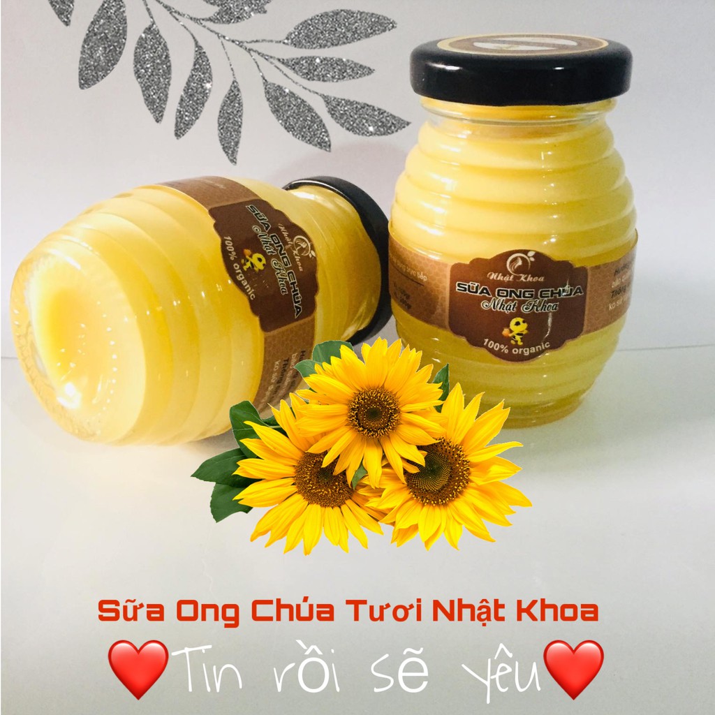 Sữa ong chúa tươi 100% đạt ATTP tặng kèm cọ mềm