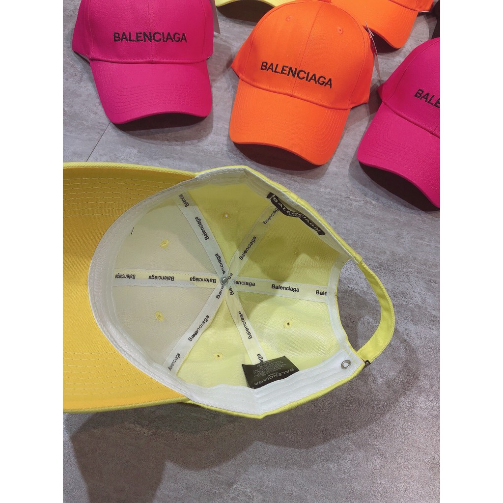Nón kết mũ lưỡi trai nam nữ BALENCIA 100% contton freesize,unisex thời trang,trending