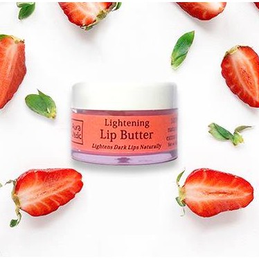 Dưỡng môi hồng, giảm thâm môi Lip Butter Auravedic 8g