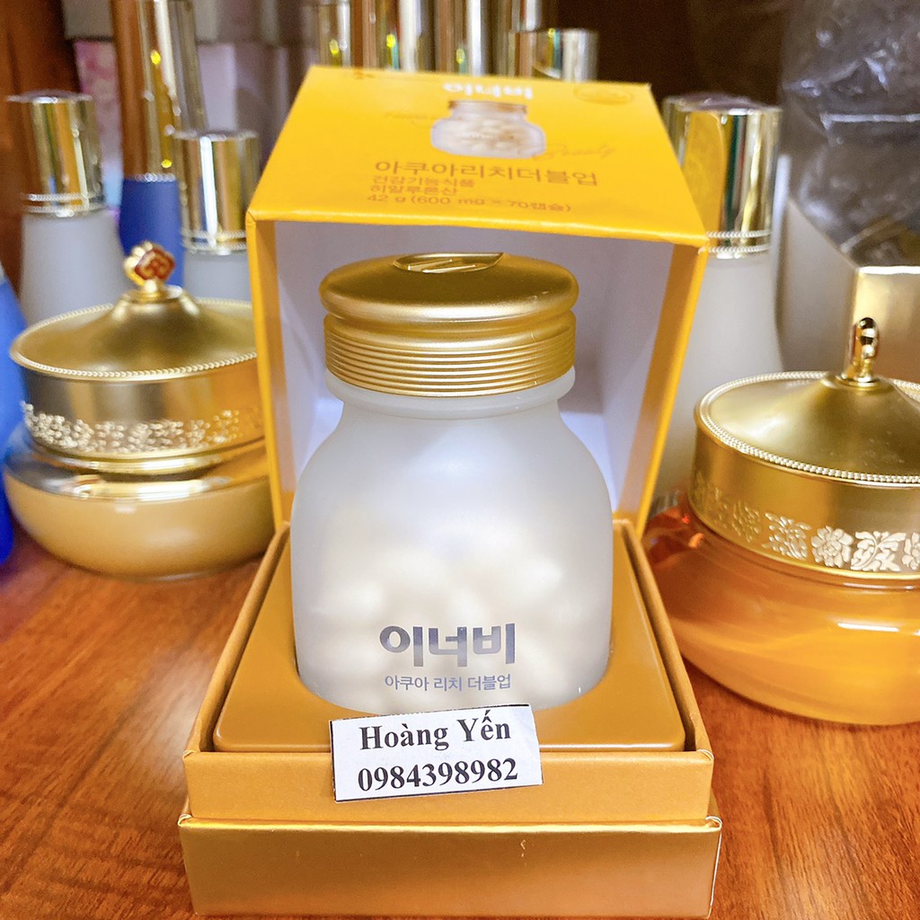 [TẶNG QUÀ]Thực phẩm bảo vệ sức khỏe INNERB AQUA RICH DOUBLEUP (Hộp 70 viên)-date 2023 | BigBuy360 - bigbuy360.vn