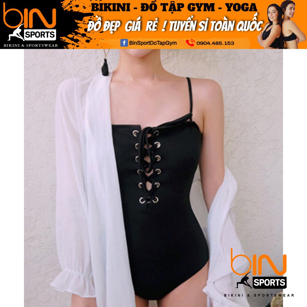 Đồ Bơi Nữ Đi Biển Body Đan Dây Ngực Hàng Nhập BHN004