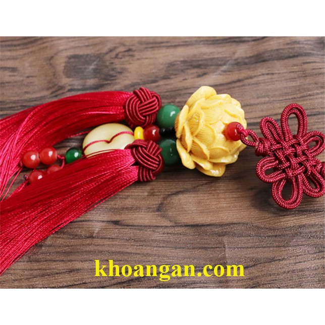 Dây treo xe ô tô Hình Hoa Sen | BigBuy360 - bigbuy360.vn