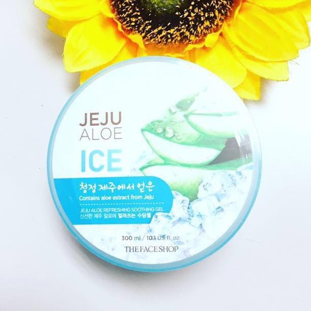 (Hàng Mới Về) Gel Lô Hội Jeju Làm Dịu Da Mặt The Face Shop 4 K0Dhed8K6