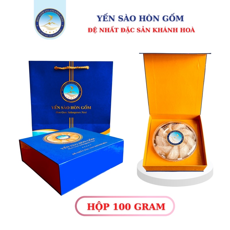 Yến SàoTinh Chế Cao Cấp V2 - Yến Sào Hòn Gốm Chính Hiệu Khánh Hoà - H G SALANGANES NEST