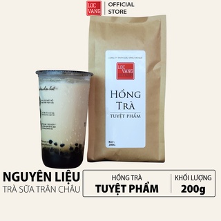 Hồng Trà, Trà Đen Nguyên Liệu Làm Trà Sữa Trân Châu Đường Đen TUYỆT PHẨM 200g