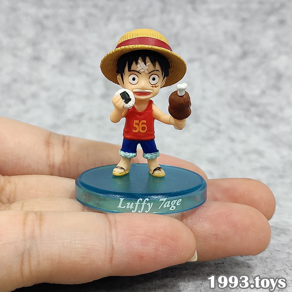 Mô hình nhân vật Bandai figure One Piece Collection Super Deformed SD Vol.17 FC17 - Luffy 7age (áo đỏ)