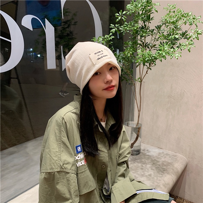 Mũ trùm đầu dệt kim phong cách Nhật Bản xinh xắn thời trang dành cho nữ