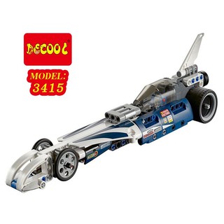 bộ decool Record Braker 3415 & decool Quad Bike 3416
