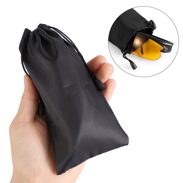Bao Da Miệng Rút Dây Để Vừa Tất Cả Các Loại Mắt Kính Điện Thoại Đồng Hồ Nhiều Màu Sắc