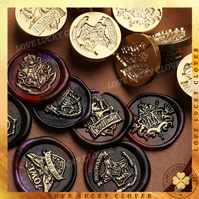 Con Dấu Bằng Đồng Đầu In Nổi Hình Harry Potter Độc Đáo
