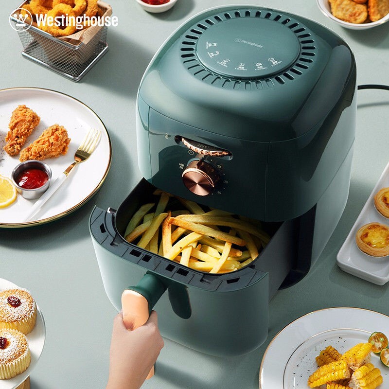 ✖♞American Westinghouse Air Fryer LZ3504E Gia dụng không dầu Nồi chiên điện tự động công suất lớn Máy kiểu Pháp thôn