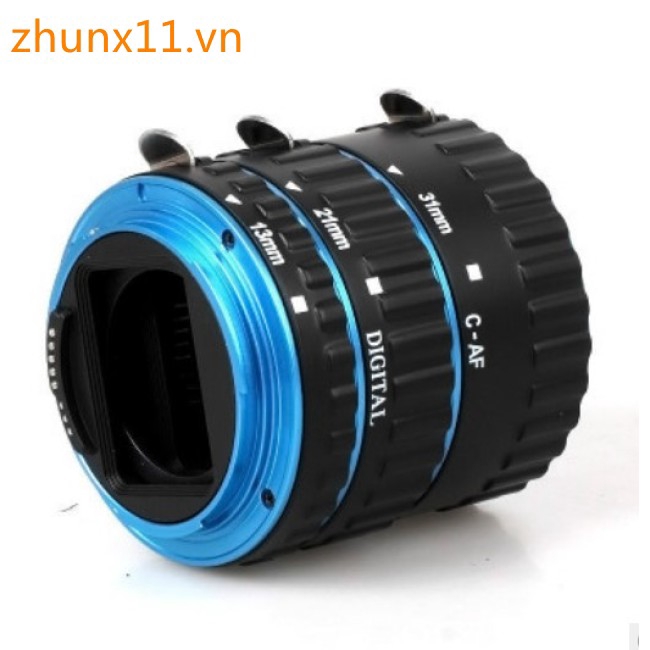 【HOT】Metal Mount Lens Adapter Auto Focus AF Macro Extension Tube Ring for Canon EOS EF-S Lens 750D 80D | WebRaoVat - webraovat.net.vn