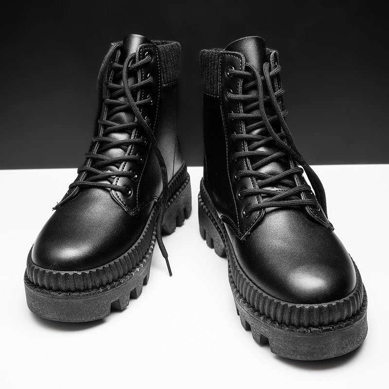 Bốt nam đế cao cực tôn dáng phong cách Hàn Quốc thu đông mới nhất | BigBuy360 - bigbuy360.vn