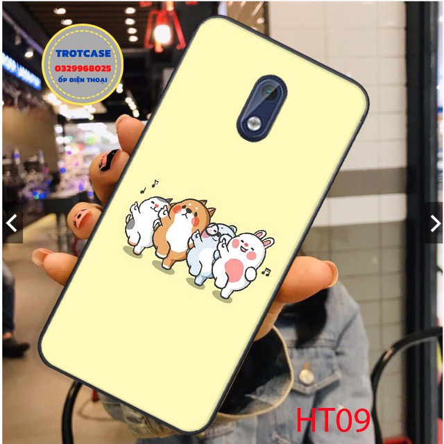 Ốp lưng Nokia 3 / Nokia x6 / Nokia 6.1 Plus - in hìnhc giá rẻ chất silicon mềm chống va đập