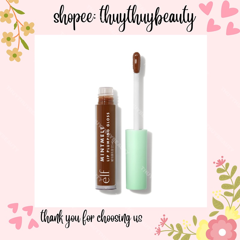 Son bóng Mintmelt độ bóng cao giúp dưỡng ẩm môi căng mông đầy đặn mùi vani bạc hà cực thơm dễ chịu
