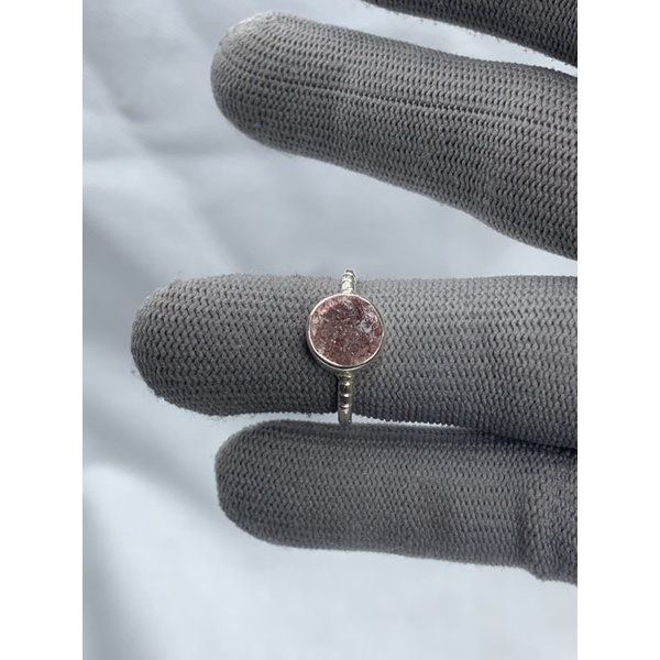 Nhẫn bạc 950 t.h.ạ.ch a.nh d.âu t.â.y🥰