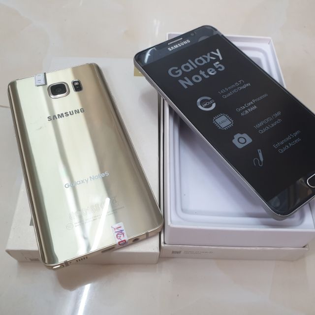 điện thoại Samsung Note 5 ram 4G/64G 2sim mới 99% FULLBOX