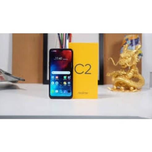 điện thoại Realme C2 ram 3G rom 32G 2sim Chính Hãng, Màn hình: IPS LCD6.1&quot;HD+, Camera sau: Chính 13 MP &amp; Phụ 2 MP