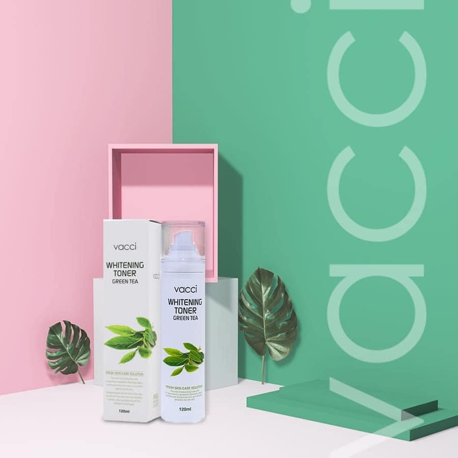 NƯỚC HOA HỒNG VACCI - TRẮNG DA CHIẾT XUẤT TRÀ XANH - WHITENING TONER GREEN TEA for MEN