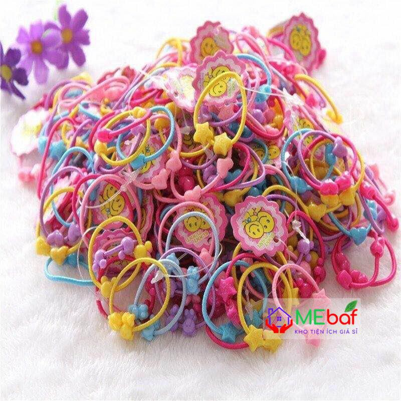 Gói 50 Dây Chun Buộc Tóc Cho Bé
