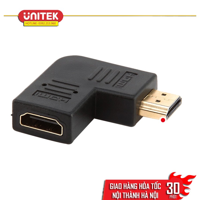 Đầu nối HDMI chữ L vuông góc 90 độ