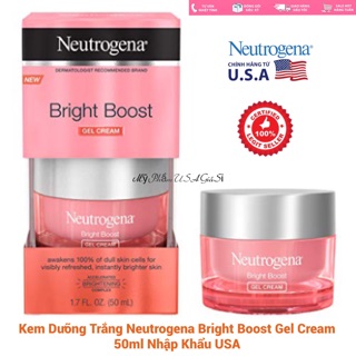 Kem Dưỡng Trắng Mịn Da Neutrogena Bright Boost Gel Cream 50ml